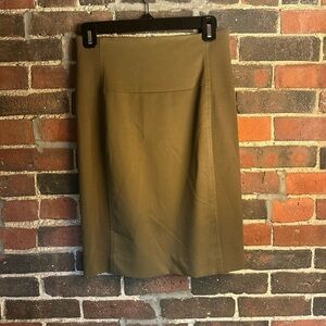 bebe Olive Pencil Skirt